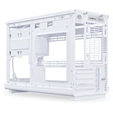 Lian Li A3-mATX White (Wood Edition) midi tower behuizing Wit/houtkleur | 2x USB-A | 1x USB-C | Tempered Glass