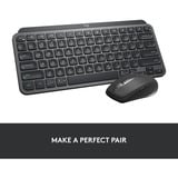 Logitech MX Keys Mini Minimalist Wireless toetsenbord Grafiet, US-International lay-out (QWERTY), 80% (TKL), Bluetooth
