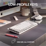 Logitech MX Mechanical Mini voor Mac, toetsenbord Lichtgrijs, US-International, Cherry MX-Technologie