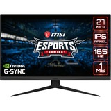 MSI Optix G273 27" Gaming Monitor Zwart, 2x HDMI, DisplayPort, 165 Hz