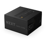 NZXT , 850 Watt voeding  Zwart