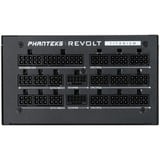 Phanteks Revolt, 1600 Watt voeding  Zwart