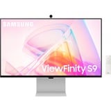 SAMSUNG ViewFinity S90PC LS27C902PAUXEN 27" 5K UHD monitor Zwart/zilver, Thunderbolt, mini-Displayport, USB-C 3.2, 5K