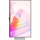 Samsung ViewFinity S9 S90PC 27" 5K Ultra HD monitor Zwart/zilver, 1x Mini DisplayPort, 3x USB-C, 1x Thunderbolt, Wi-Fi 5, BT, Webcam