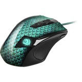 Sharkoon Drakonia  gaming muis Groen/zwart, Avago 9500 laser, 500 - 5000 dpi, Retail