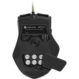 Sharkoon Drakonia  gaming muis Groen/zwart, Avago 9500 laser, 500 - 5000 dpi, Retail