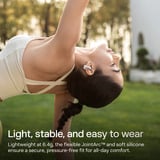 Shokz OpenDots 2 bone conduction headset Wit, Bluetooth® 6.1