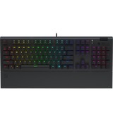 SilentiumPC GK650K Omnis Kailh Red RGB, gaming toetsenbord Zwart, US lay-out, Kailh Red