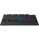 SilentiumPC GK650K Omnis Kailh Red RGB, gaming toetsenbord Zwart, US lay-out, Kailh Red