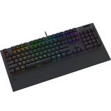 SilentiumPC GK650K Omnis Kailh Red RGB, gaming toetsenbord Zwart, US lay-out, Kailh Red