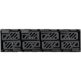 SilverStone FSM08-MS externe behuizing Zwart