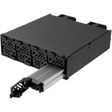 SilverStone FSM08-MS externe behuizing Zwart