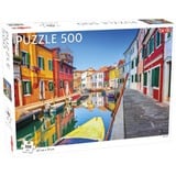 Tactic Puzzel Around the World: Burano Venice 500 stukjes
