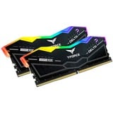 Team Group 32 GB DDR5-6400 Kit werkgeheugen Zwart, FF3D532G6400HC40BDC01, Delta RGB, XMP 3.0