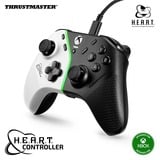 Thrustmaster HEART CONTROLLER Hall-effect gamepad met H.E.A.R.T. Zwart/wit, Anti-drifttechnologie voor Xbox Series X|S, PC