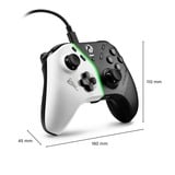 Thrustmaster HEART CONTROLLER Hall-effect gamepad met H.E.A.R.T. Zwart/wit, Anti-drifttechnologie voor Xbox Series X|S, PC