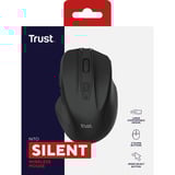 Trust Nito Stille draadloze muis Zwart, 800 - 2.200 dpi