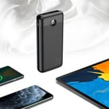 VEGER L30 powerbank 30.000 mAh Zwart
