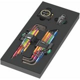 Wera 9700 Tool Rebel werkplaatswagen 1, 94-delig gereedschapswagen Zwart, Incl. 4 schuimrubber inzetstukken met gereedschap