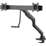 goobay Dual Monitor Mount Office monitorarm Zwart