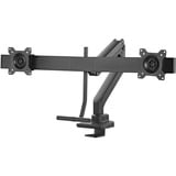 goobay Dual Monitor Mount Office monitorarm Zwart