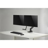 goobay Dual Monitor Mount Office monitorarm Zwart