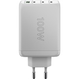 goobay USB-C PD Multiport Quick Charger (100 W) Wit