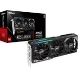 ASRock Radeon RX 9070 Challenger 16GB grafische kaart Zwart, RDNA4, GDDR6, 3x DisplayPort, 1x HDMI