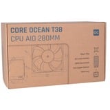 Alphacool Core Ocean T38 AIO 280mm waterkoeling Zwart
