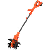 BLACK+DECKER BETL1820L-QW 18V 2.0Ah Grondfrees Oranje/zwart, 18V 2.0Ah accu en 400mA Lader inbegrepen