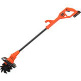 BLACK+DECKER BETL1820L-QW 18V 2.0Ah Grondfrees Oranje/zwart, 18V 2.0Ah accu en 400mA Lader inbegrepen