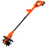 BLACK+DECKER BETL1820L-QW 18V 2.0Ah Grondfrees Oranje/zwart, 18V 2.0Ah accu en 400mA Lader inbegrepen