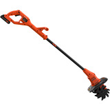 BLACK+DECKER BETL1820L-QW 18V 2.0Ah Grondfrees Oranje/zwart, 18V 2.0Ah accu en 400mA Lader inbegrepen