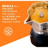 Bialetti New Brikka espressomachine Zilver/zwart, 4-kops