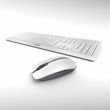 CHERRY Stream Desktop, desktopset Grijs, EU lay-out (QWERTY), SX-Technologie	, 1000 - 2400 dpi
