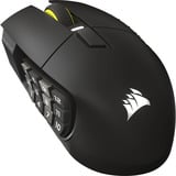 Corsair SCIMITAR Elite Wireless SE gaming muis Gunmetal, 33.000 dpi, RGB leds