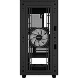 DeepCool CYCLOPS midi tower behuizing Zwart | 1x USB-A | 1x USB-C | Window