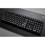 Ducky Origin Phantom Black mechanisch toetsenbord Zwart, US lay-out (QWERTY), Cherry MX Red, 100%, hot swap, PBT Double-Shot Keycaps