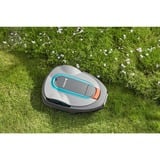 GARDENA Robotmaaier SILENO city 250 Grijs/turquoise, 15001-26, 250 m², Li-ion accu inbegrepen, Bluetooth