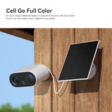 Imou Cell Go Full color Kit beveiligingscamera Wit, 100% Draadloos, met zonnepaneel