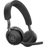 JLab Epic Work ANC Wireless On-Ear Headset   Zwart, USB-C / Bluetooth