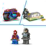LEGO Marvel - Spidey op zijn motor vs. Rhino Constructiespeelgoed 11206
