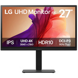 LG 27BA45U-B 27" 4K UHD monitor Zwart, 2x HDMI, DisplayPort