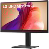 LG  27" 4K UHD monitor Zwart
