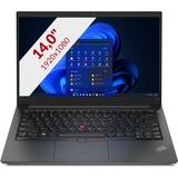 Lenovo ThinkPad E14 Gen 4 (21EB0072MH) 14" laptop Zwart | Ryzen 5 5625U |  Radeon Graphics | 8 GB | 256 GB SSD | Win 11 Pro