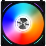 Lian Li UNI FAN AL120 Triple Pack case fan Zwart, RGB leds, 4-pins PWM fan-connector, Incl. controller