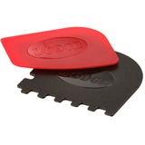 Lodge Set van 2 Grillpan Schrapers Zwart/rood