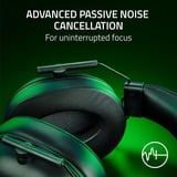 Razer Blackshark V2 X voor Xbox over-ear gaming headset Zwart, Xbox Series X|S