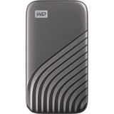WD My Passport SSD, 1 TB externe SSD Grijs, WDBAGF0010BGY-WESN, USB-C