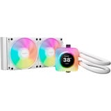 be quiet! Light Loop IO LCD 240 waterkoeling Wit, 4-pin PWM fan-connector